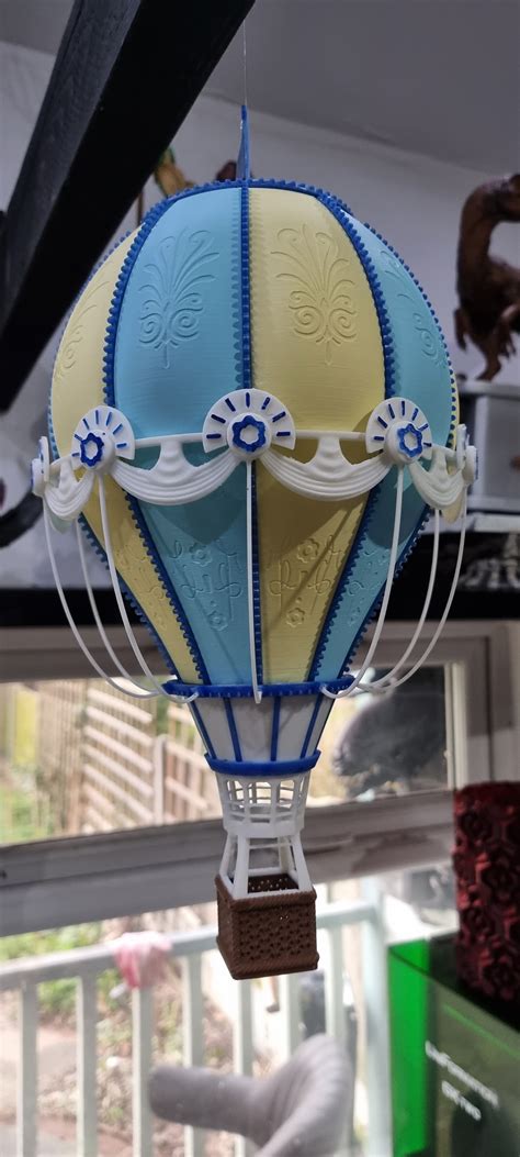 D Printed MINI Hot Air Balloon Lamp BUNDLE Made With Bambu X C Flsun V Cults