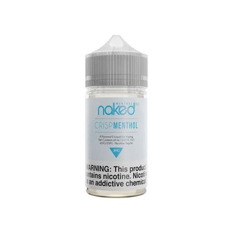 Naked Crisp Menthol Ml Vape Juice ET USA