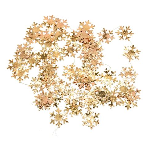 Бумажная искусственная Снежинка гирлянды из флажков Висячие бумажные ...