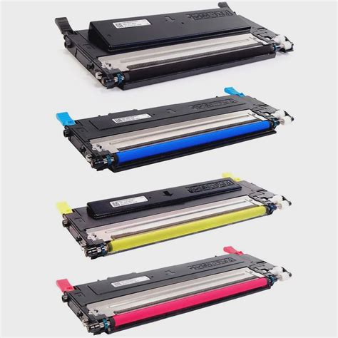 Kit Colorido Cores Toner Compat Vel Clt S Para Samsung Clp