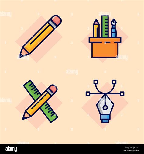 Tools Of Graphic Design Stock Vector Image And Art Alamy