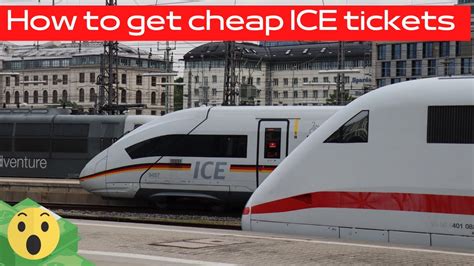 How To Get Cheap Ice Tickets Deutsche Bahn Travel Hack Turorial Youtube