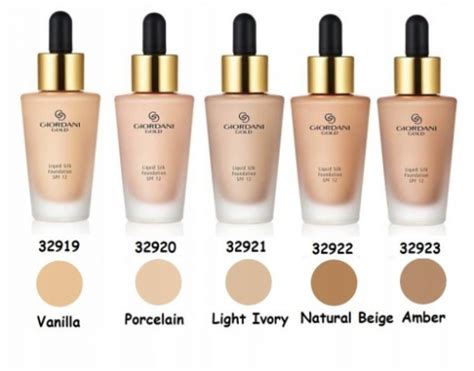 Шелковая тональная основа-флюид Giordani Gold. Oriflame