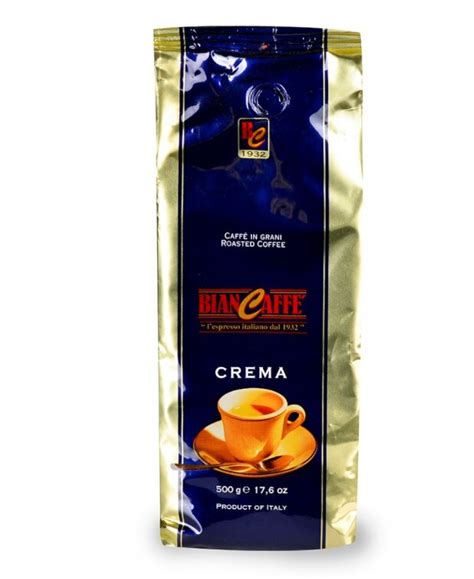 Кофе в зернах Espresso Crema, Biancaffe, 500 г, Италия - купить с ...