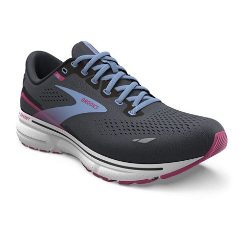 Brooks Women S Ghost 15 Ebony Open Air Lilac Rose Running Bath