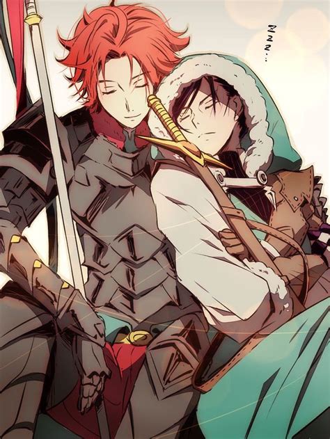 Sylvain And Felix Kariya Fire Emblem Characters Blue Lion House Fire