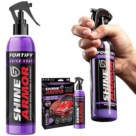 Полироль для удаления царапин с кузова авто Shine Armor спрей для ...