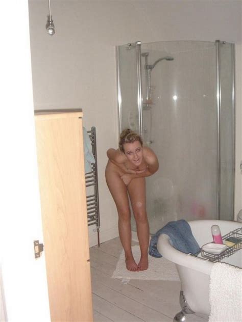 Caught Naked In The Bathroom Porn Pic