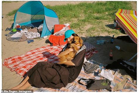 Mia Regan Slips Into Bikini Bottoms And Packs On The PDA With Boyfriend Romeo Beckham Daily