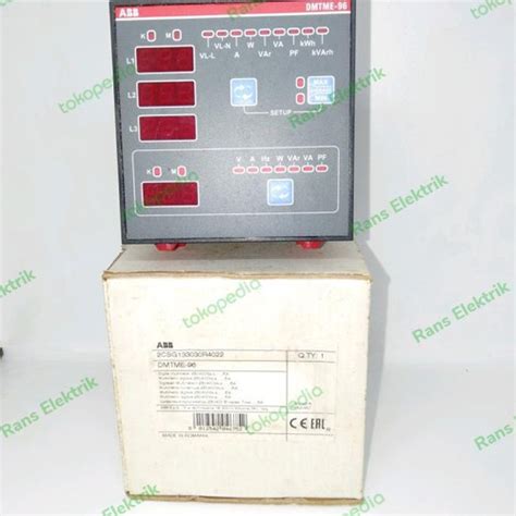 Jual Abb Dmtme-96 Digital Multimeter 2Csg133030R4022 - Jakarta Barat ...