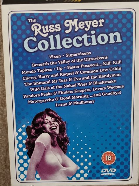 Russ Meyer Collection Dvd 2006 12 Disc Set 18 Films 5027035004358 Ebay