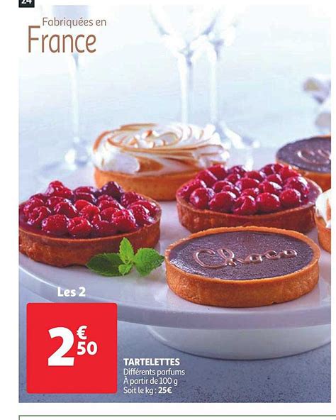 Promo Tartelettes Chez Auchan ICatalogue Fr