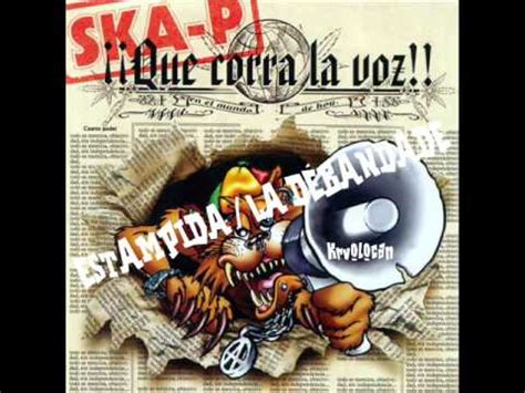 Ska P Estampida En Franc S Youtube