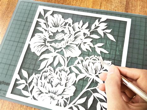 Online Workshop Papercutting Self Isolation Diy DIY Papercutting Paper ...