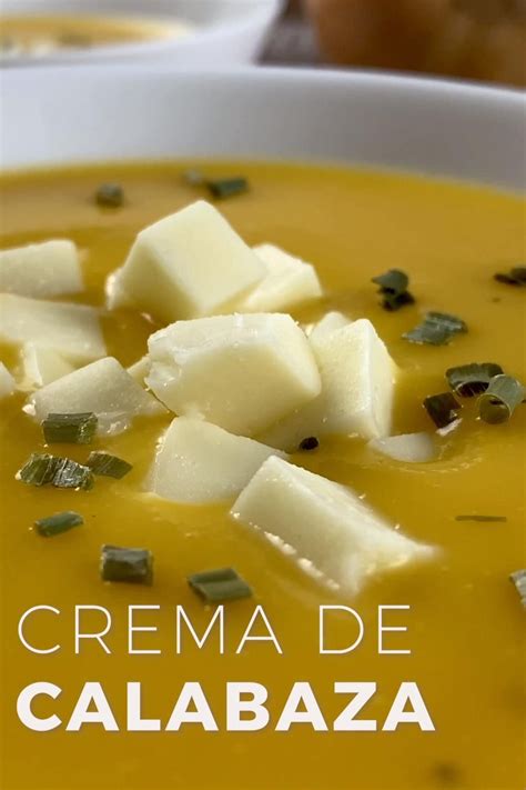 Crema de calabaza – Artofit