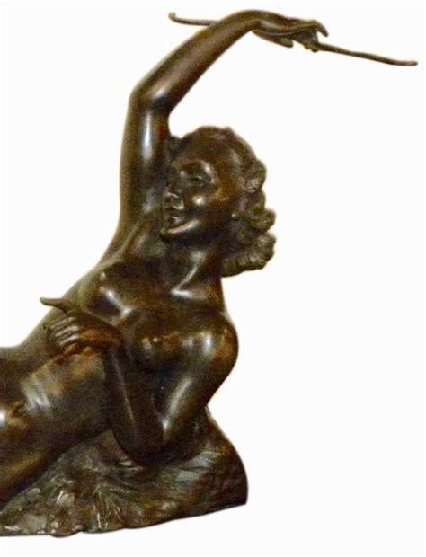 Bronze Art Deco Nude Sculpture By S Melani Sold Items Statues Art Deco Collection