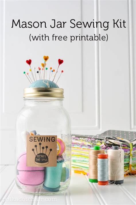 34 Designs Mason Jar Sewing Pattern NikkiShawin