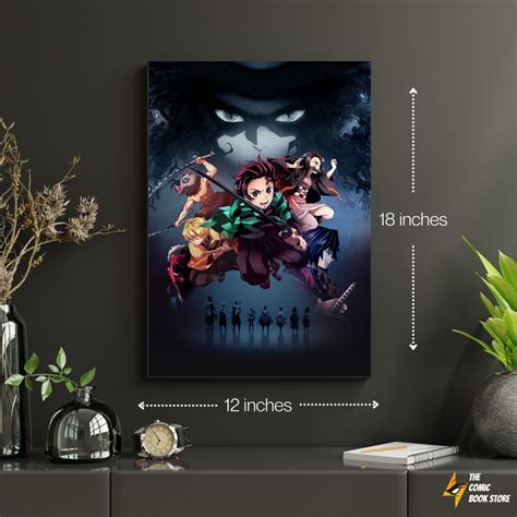 Demon Slayer Hashiras And Muzan Poster The Comic Book Store