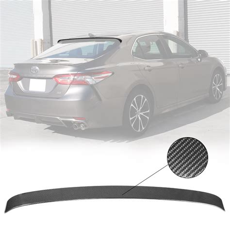 2018 2024 Toyota Camry Abs Roof Spoilerwing Carbon Fiber Print Asr