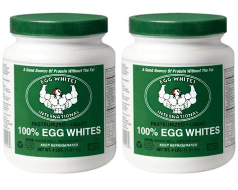 Egg Whites International Liquid Egg White Protein Drink Half