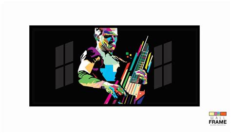 Quadro Decorativo Red Hot Chili Peppers X Elo