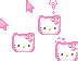 Hello Kitty Cursors