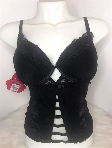Conjunto Lingerie Demillus Corpete E Calcinha Novo Lingerie Feminina