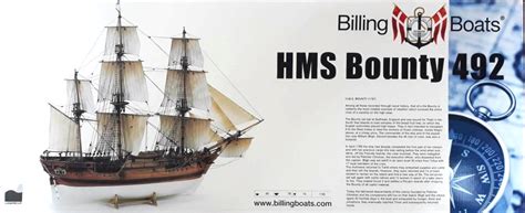 Billings Wooden Ship Models 150th Scale Hms Bounty 492 Mr Models