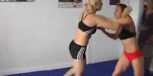 Blonde In A Wrestling Match 2 Tnaflix