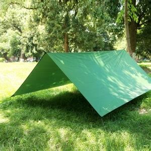 pemanfaatan flysheet  atap tenda hammock  bivak