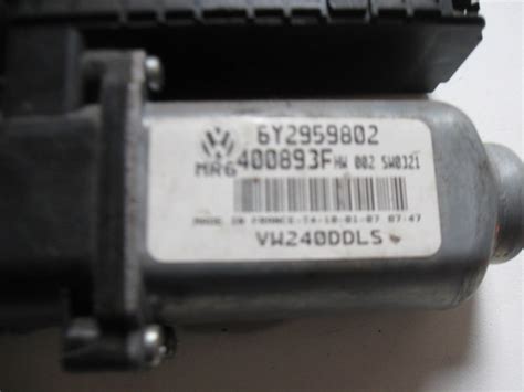 Motor elektrisch raam links Skoda Fabia 6Y2959802 VW 6Y2959802