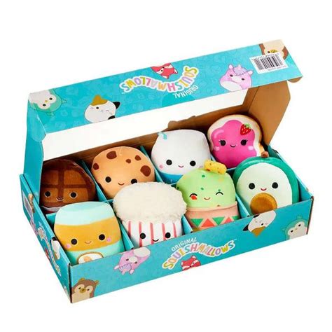 Squishmallows 5 Inch Mini Plush 8 Pack Food In 2023 Cute Squishies