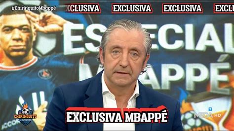 EXCLUSIVA de Josep Pedrerol sobre MBAPPÉ YouTube