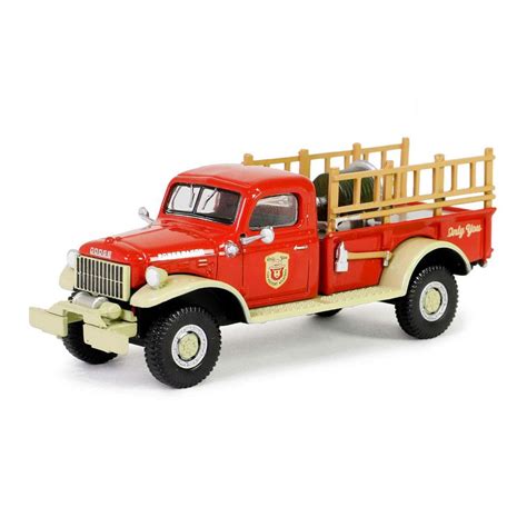 1 64 1946 Dodge Power Wagon Fire Truck Smokey Bear Series 3 Greenlight