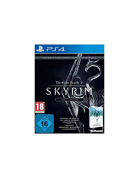 The Elder Scrolls V: Skyrim - Steelbook Edition [PlayStation 4 ...