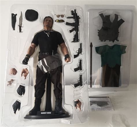 BARNEY ROSS Scale Figure MMS THE EXPENDABLES HOT TOYS Cawette Jones
