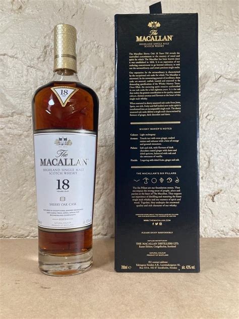 Macallan Years Old Sherry Oak Cask Release Original