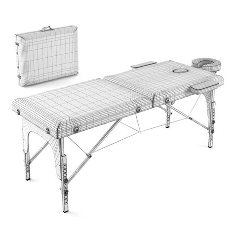 Folding Massage Table Proxima Parma 70 - 3D Model for VRay, Corona