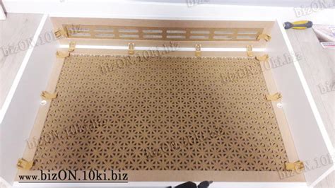 Короб для радиатора навесной - 90 фото