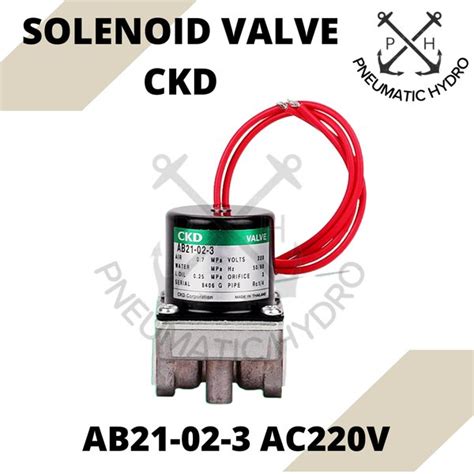 Jual Solenoid Ckd Ab Ac V Di Lapak Pneumatic Hydro Bukalapak