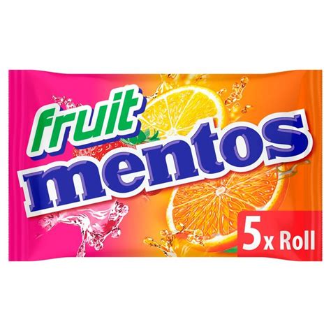 Mentos Fruit 5 x 38g from Ocado