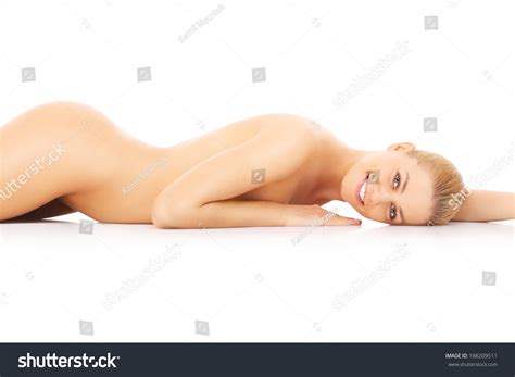 Sensual Naked Woman On White Background Stock Photo Shutterstock