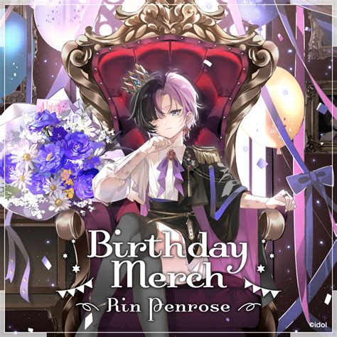 rin penrose birthday merch  idol official store