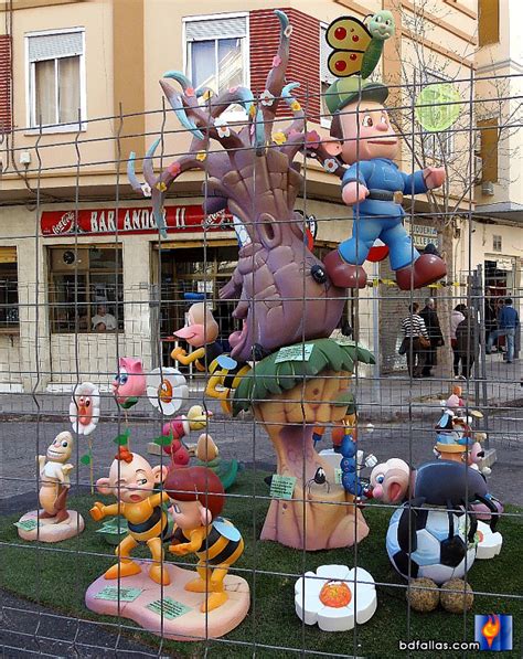 Falla San Ignacio De Loyola Jesus Y Maria Infantil Bichos