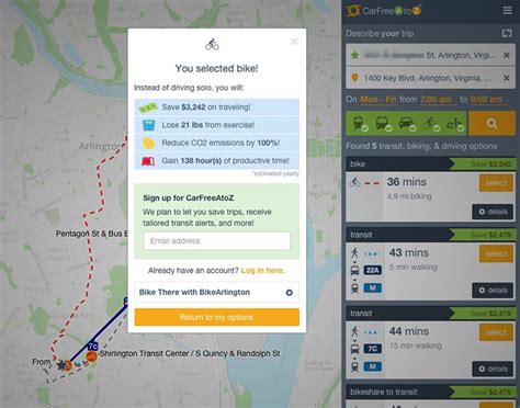 Startup Monday: Website Helps Commuters Go Car Free | ARLnow.com