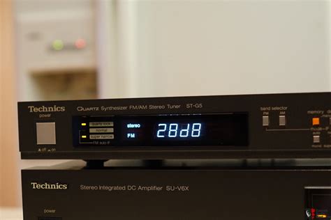 Technics Su V X Integrated Amplifier St G Am Fm Digital Tuner Photo