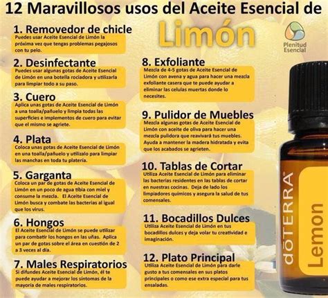 Aceite Esencial Limon Ml Doterra Puro Colesterol Mercado Libre