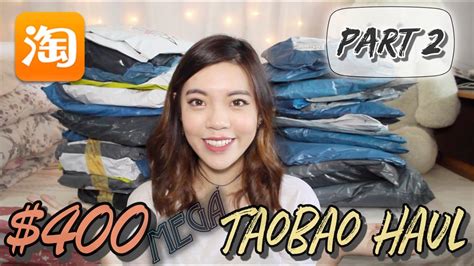 Mega Taobao Clothing Haul Part Ii Ep Xinyi Youtube