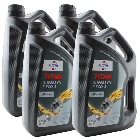 Fuchs Liter Titan Supersyn F Eco B Sae W Engine Oil X L Acura