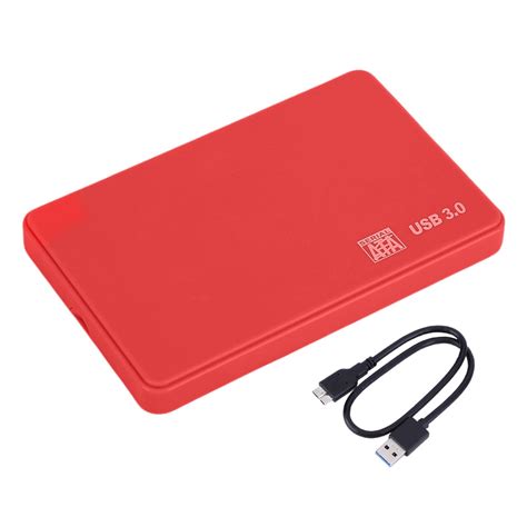 Jixopn Sata To Usb30 Hdd Box High Speed 25in Hard Drive Enclosure